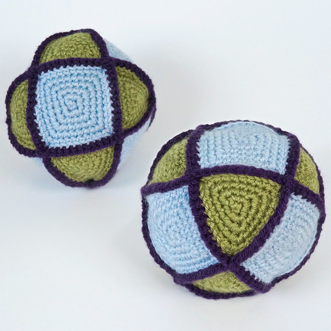 (image for) Cuboctahedron EXPANSION PACK crochet pattern - Click Image to Close