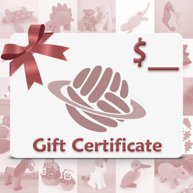 PlanetJune custom value gift certificate