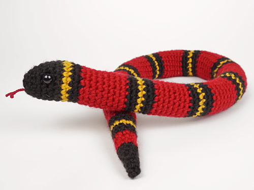 Snake Collection - FOUR amigurumi crochet patterns : PlanetJune