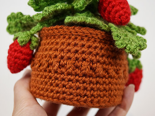 (image for) Strawberry Plant crochet pattern - Click Image to Close